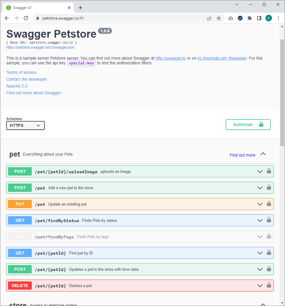 PetStore REST API